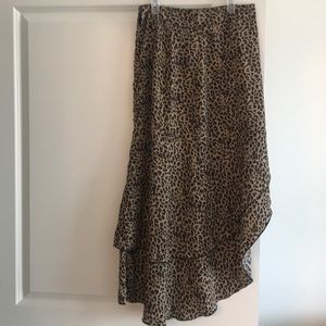 High waisted skirt